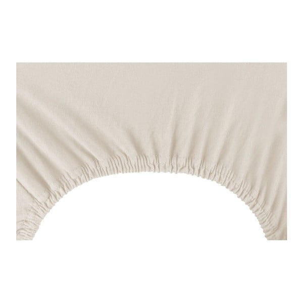 Béžová elastická plachta DecoKing Nephrite, 140/160 x 200 cm-image-3