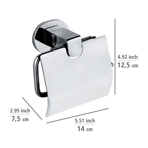 Samodržiaci kovový držiak na toaletný papier Maribor - Wenko-image-3