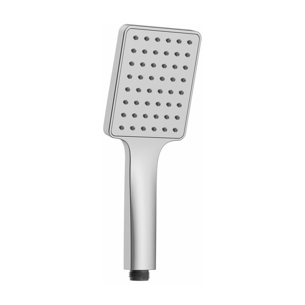 Plastová sprchová hlavica v lesklo striebornej farbe – Sapho