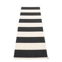 Čierno-biely vnútorný a vonkajší behúň 70x225 cm Bob Black Vanilla – Pappelina