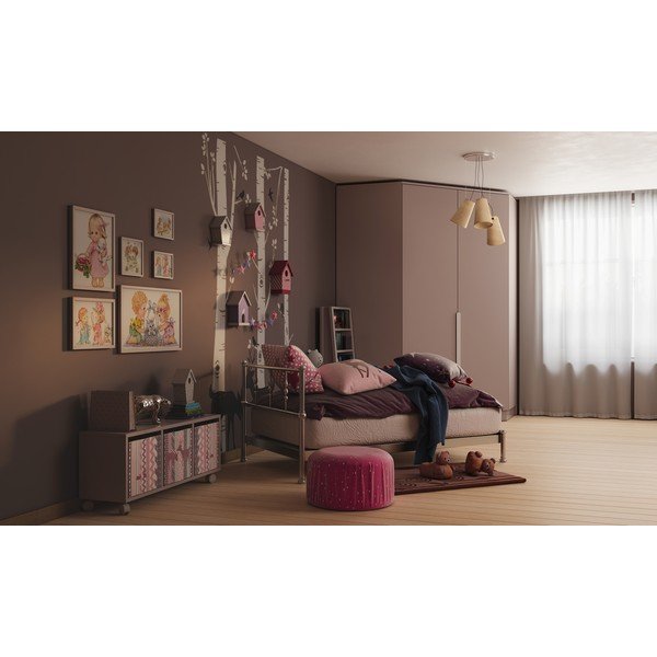 Krémové závesné svietidlo ø 46 cm Kasel – GTV-image-2