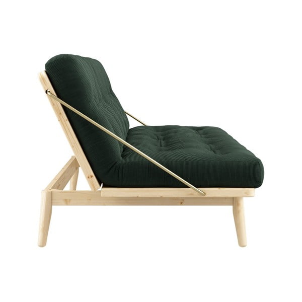 Menčestrová variabilná pohovka Karup Design Folk Raw/Dark Green-image-4