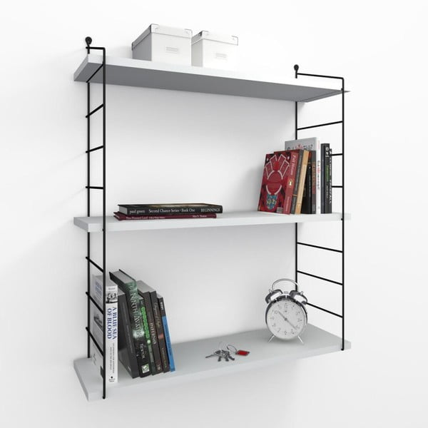 Biela nástenná polica Armori-image-1