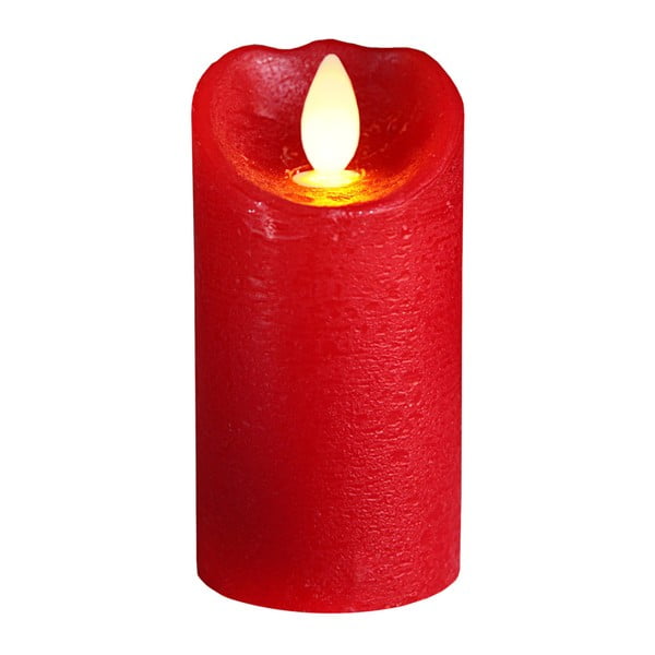 Červená svietiaca LED svíčka Best Season Glow Flame