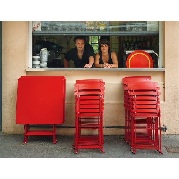 Sada 2 hnedých skladacích stoličiek Fermob Bistro-image-2