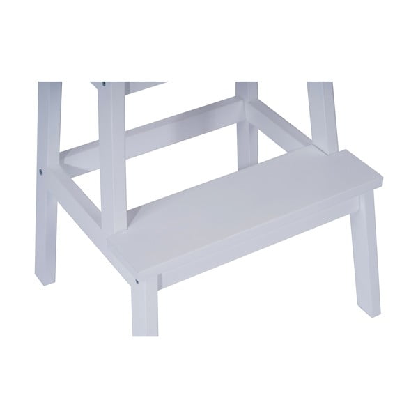 Biela stolička z kaučukového dreva Corg - Bonami Selection-image-2