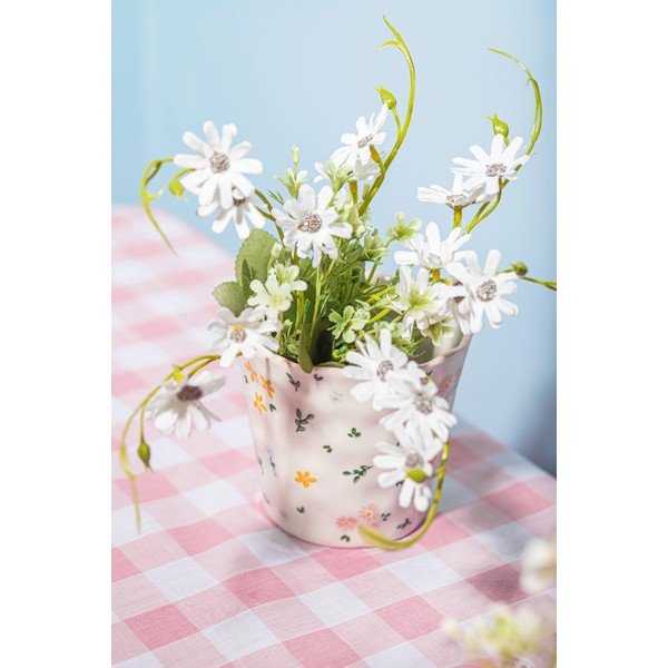 Kameninový obal na kvetináč ø 11 cm Ditsy Floral – Sass & Belle-image-1