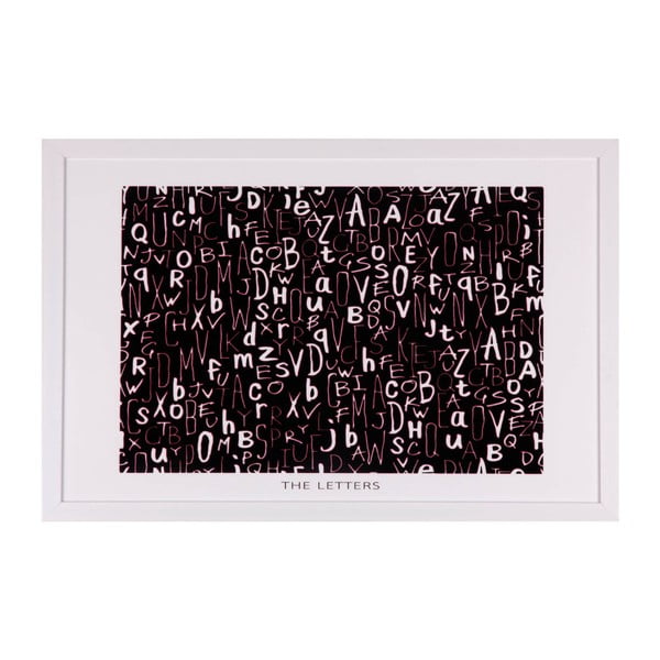 Obraz sømcasa Letter, 60 × 40 cm