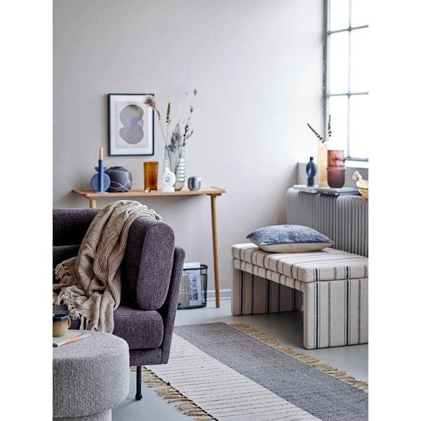 Čierna terakotová váza Bloomingville Niza, výška 16,5 cm-image-2