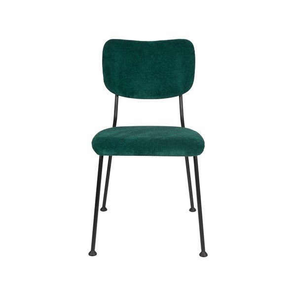 Tmavozelené jedálenské stoličky v súprave 2 ks Benson - Zuiver-image-2