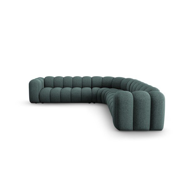 Tyrkysová ženilková modulárna rohová pohovka Lupine – Micadoni-image-2