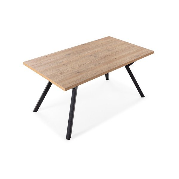 Jedálenský stôl s doskou z dubového dreva v prírodnej farbe 90x160 cm Marion – Marckeric-image-3