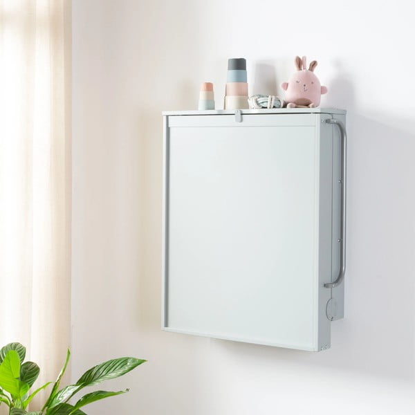 Zeleno-sivý závesný prebaľovací pult Roba style - Roba-image-4