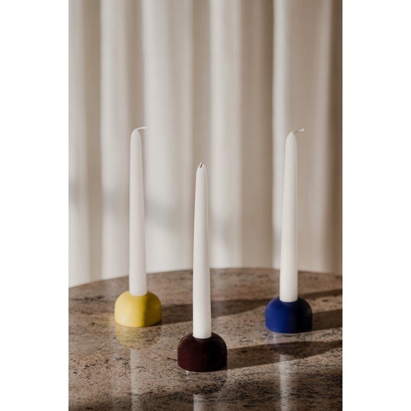 Drevené svietniky v súprave 3 ks Lums – noo.ma-image-1