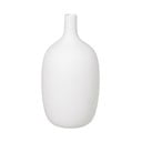 Biela keramická váza Blomus, výška 21 cm