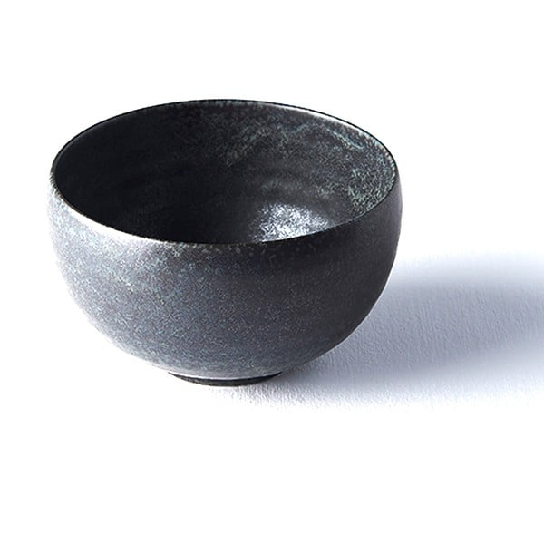 Čierna malá keramická miska Mij BB, ø 13 cm