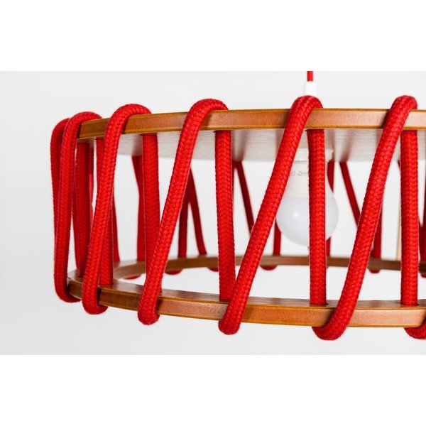 Červené stropné svietidlo EMKO Macaron, 45 cm-image-2