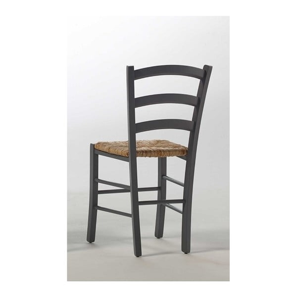 Sivá stolička z borovicového dreva SOB Palerma