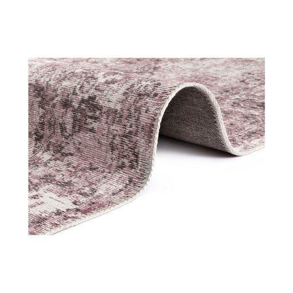 Tmavoružový koberec Elle Decoration Pleasure Vertou, 80 × 150 cm-image-3