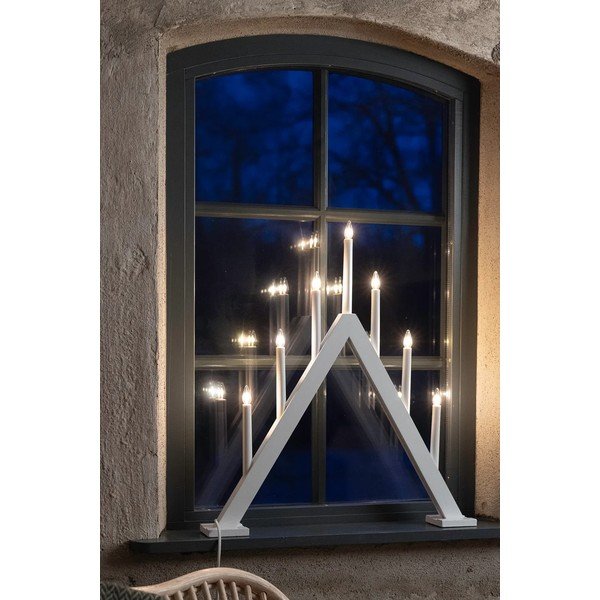 Biela vianočná svetelná dekorácia Ariele – Markslöjd-image-1