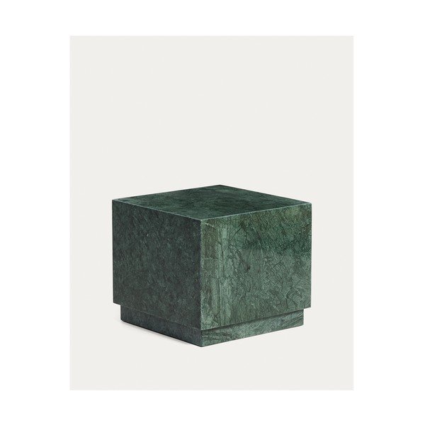 Mramorový odkladací stolík 40x40 cm Sorein – Kave Home-image-2