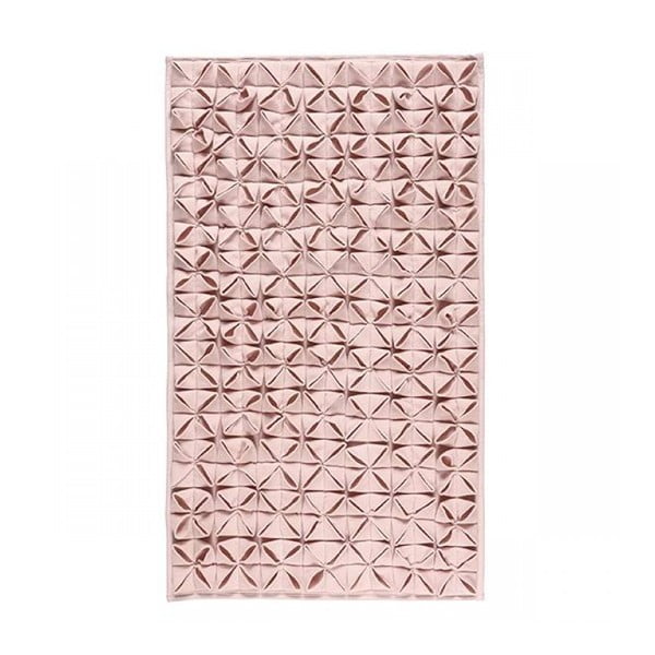 Kúpeľňová predložka Origami Light Pink, 60x100 cm