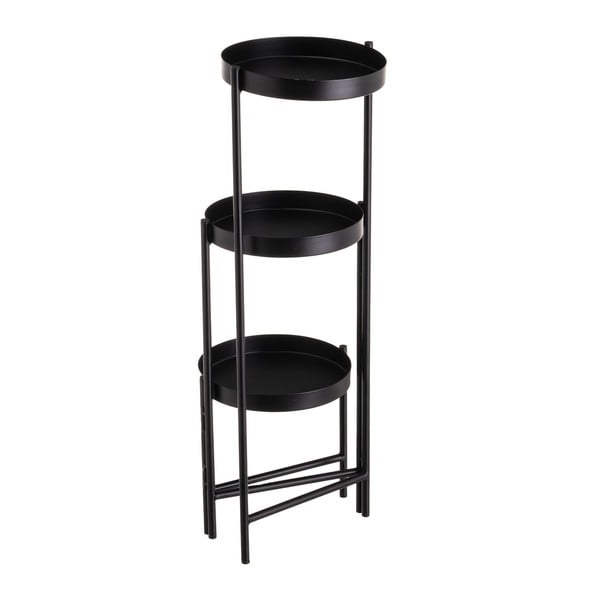 Kovový stojan na kvety (výška 60 cm) – Casa Selección-image-3