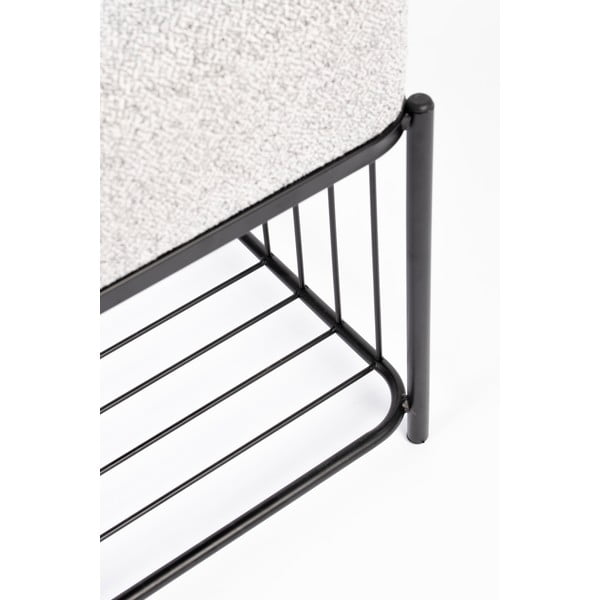 Svetlosivý taburet Milou – White Label-image-4