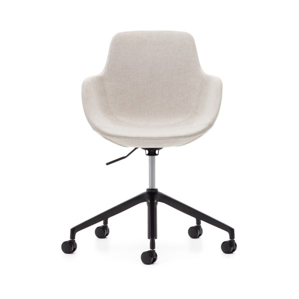 Béžová kancelárska stolička Tissiana – Kave Home-image-4