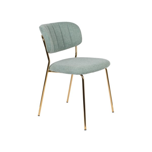 Svetlozelené jedálenské stoličky v súprave 2 ks Jolien - White Label