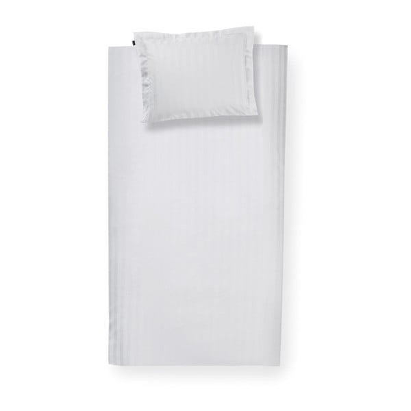Biele bavlnené posteľné obliečky Damai Linea White, 200 x 140 cm