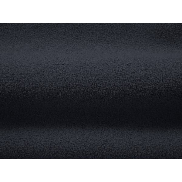 Tmavomodré kreslo z textílie buklé Chuck – Micadoni Home-image-4