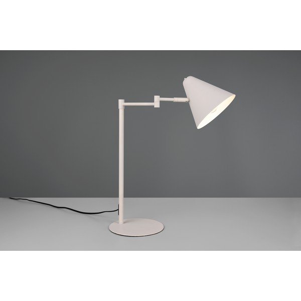 Slonovinová stolová lampa s ohýbateľnou konštrukciou (výška  50,5 cm) Cosima – Trio-image-1