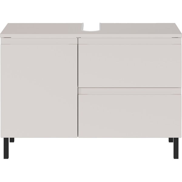 Krémová nízka skrinka pod umývadlo 80x56 cm Salinas – Germania-image-2