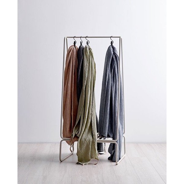 Béžový bavlnený pléd na dvojlôžko Södahl Poetry, 200 x 260 cm-image-1