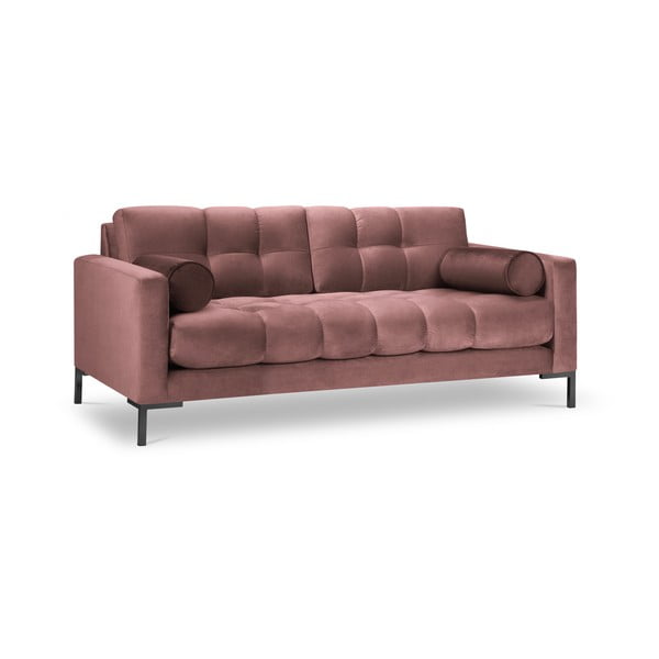 Ružová zamatová pohovka Cosmopolitan Design Bali-image-2