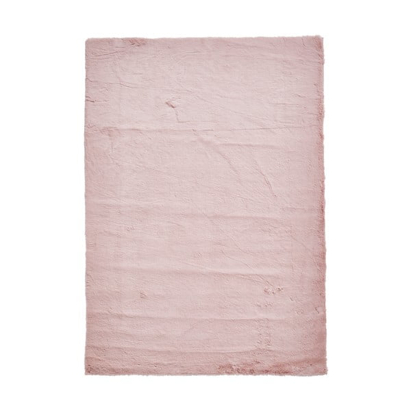Ružový koberec Think Rugs Teddy, 80 x 150 cm