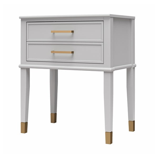 Svetlosivý nočný stolík Westerleigh – CosmoLiving by Cosmopolitan-image-3