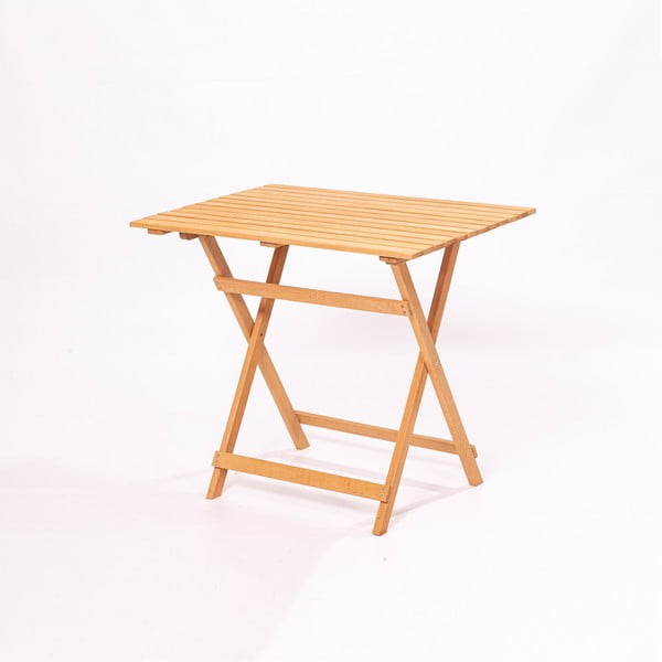 Záhradný odkladací stolík z bukového dreva 60x80 cm – Floriane Garden