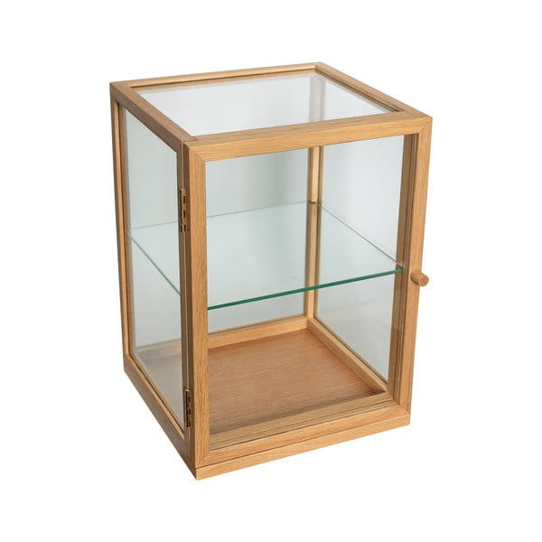 Vitrína v dekore duba v prírodnej farbe 30x42x30 cm Poetic – Hübsch-image-2