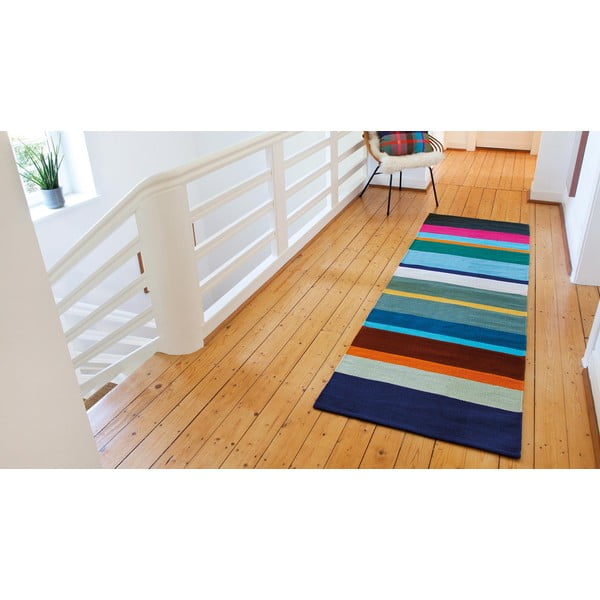 Bavlnený behúň Remember Briza, 80 x 250 cm-image-1