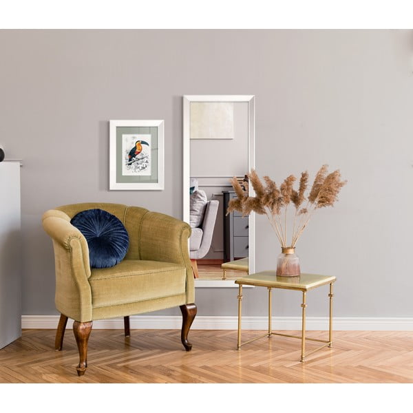 Nástenné zrkadlo v bielom ráme Styler Parisienne, 47 x 147 cm-image-1