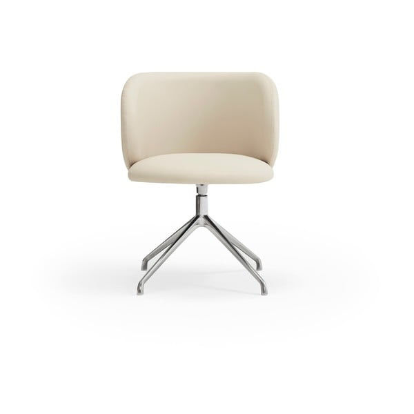 Béžové čalúnené jedálenské kreslo Mogi – Teulat-image-1