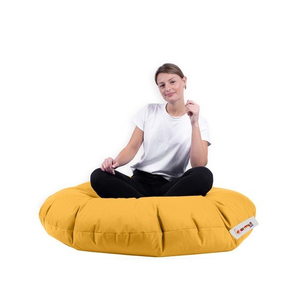 Žltý sedací vak Iyzi – Floriane Garden-image-3