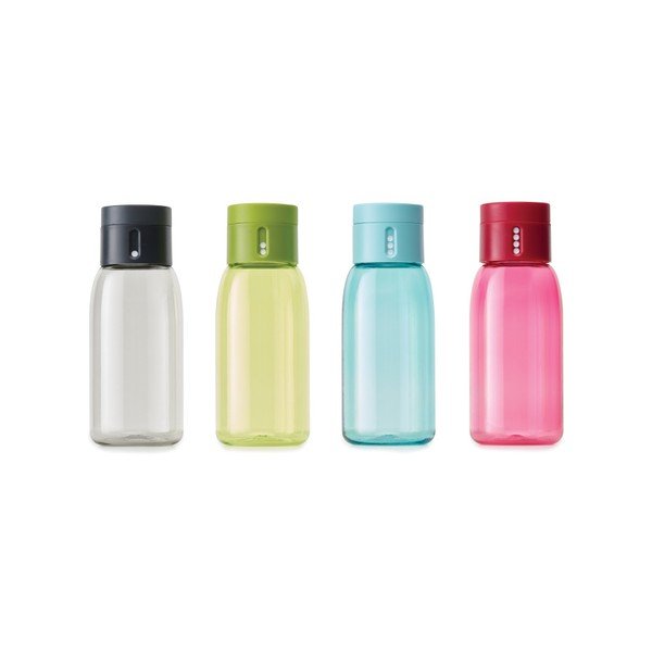 Zelená fľaša s počítadlom Joseph Joseph Dot, 400 ml-image-1