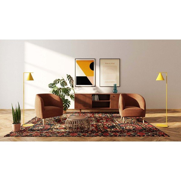 Kreslo v tehlovej farbe Licio – Ame Yens-image-4