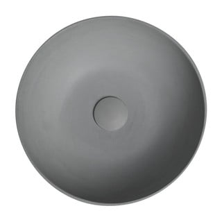 Sivé betónové umývadlo Sapho Formigo, ø 39 cm