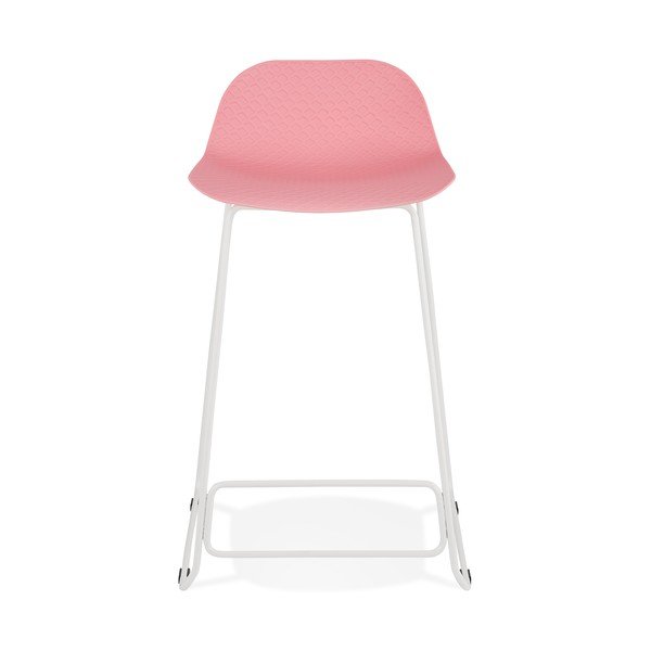 Ružová barová stolička Kokoon Slade Mini, výška sedu 66 cm-image-1