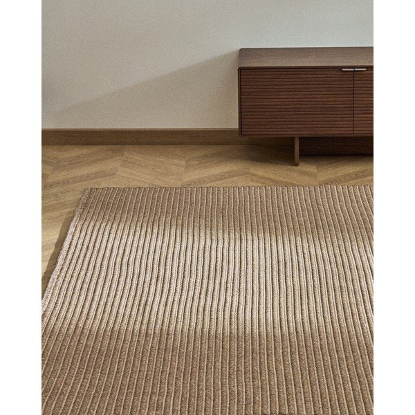 Béžový ručne tkaný koberec 164,5x235 cm Ardelia – Kave Home-image-2