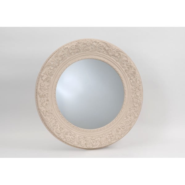Zrkadlo Cream Round, 100 cm